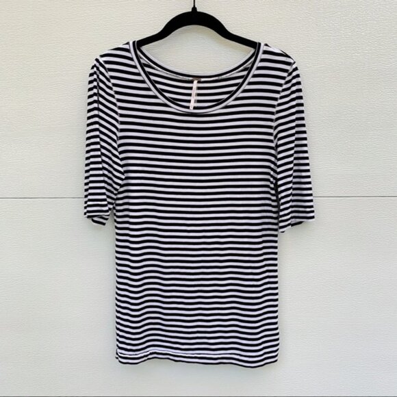 Free People Striped Top - Picture 1 of 5